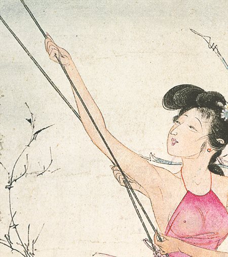 蚌埠-胡也佛的仕女画和最知名的金瓶梅秘戏图